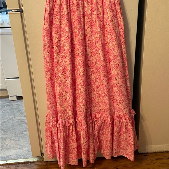 LoveShackFancy 4 NWT Pink Berry Fields Tara Dress Garden Floral Cottage Fairy - Picture 8 of 13